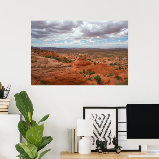 Antelope Canyon Poster (Thuiskantoor)