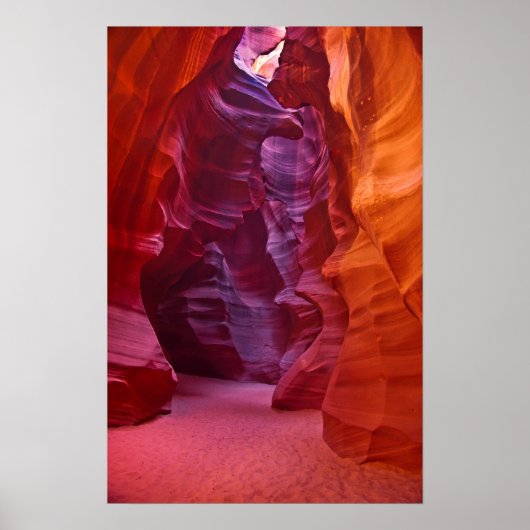 Antelope Canyon Poster (Voorkant)