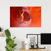 Antelope Canyon Poster (Thuiskantoor)