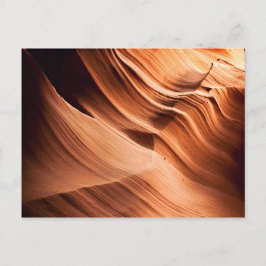 Antelope Canyon Shapes Briefkaart (Voorkant)