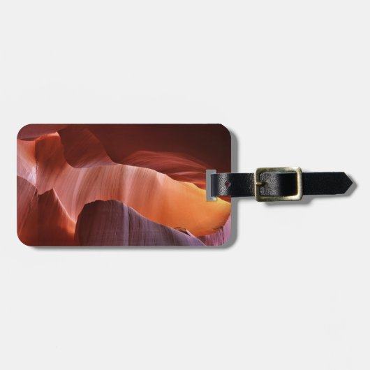 Antelope Canyon-sleufformaties Bagagelabel (Voorkant horizontaal)