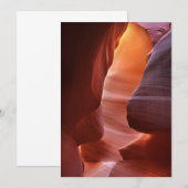 Antelope Canyon-sleufformaties Bedankkaart (Voorkant / Achterkant)