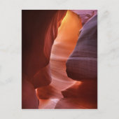 Antelope Canyon-sleufformaties Briefkaart (Voorkant)