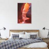 Antelope Canyon-sleufformaties Canvas Afdruk (Insitu (Slaapkamer))