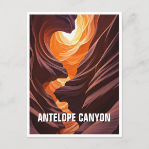 Antelope Canyon Souvenir Briefkaart