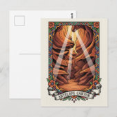Antelope Canyon  Souvenir Briefkaart (Voorkant / Achterkant)