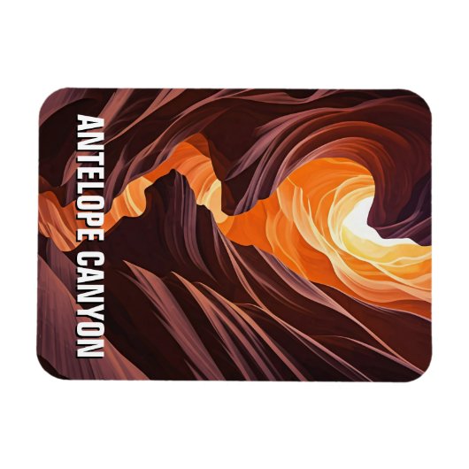 Antelope Canyon Souvenir Magneet (Horizontaal)