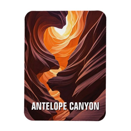 Antelope Canyon Souvenir Magneet (Verticaal)