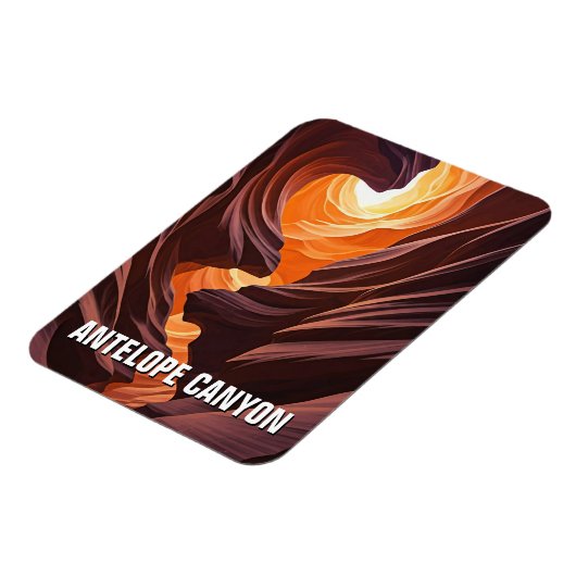Antelope Canyon Souvenir Magneet (Linkerzijde)