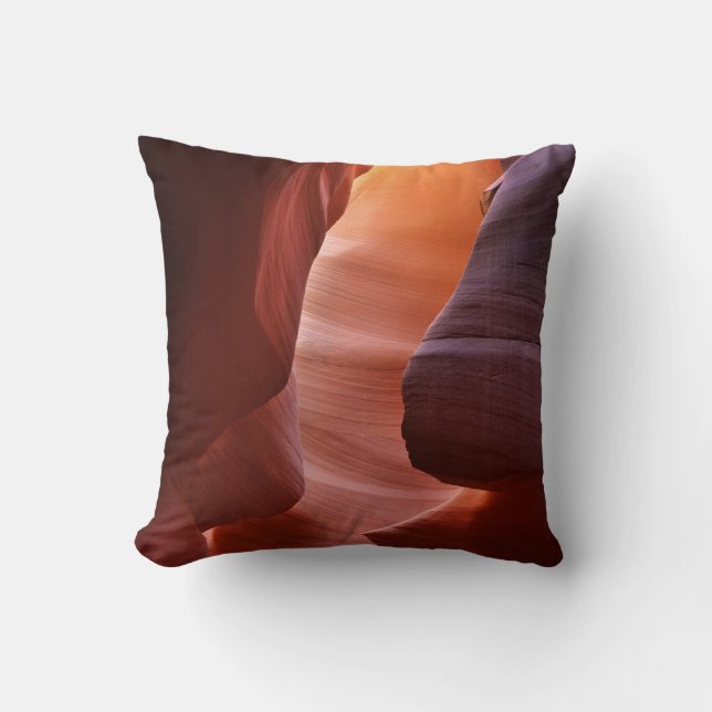 Antelope Canyon-spleetformaties Kussen (Voorkant)