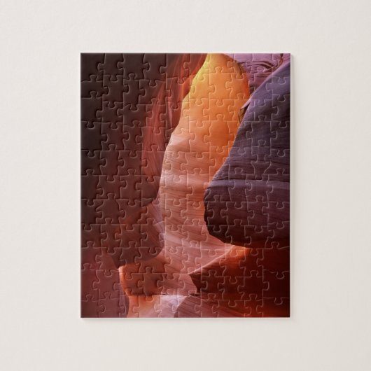 Antelope Canyon-spleetformaties Legpuzzel (Verticaal)