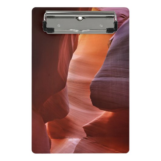 Antelope Canyon-spleetformaties Mini Klembord (Voorkant)