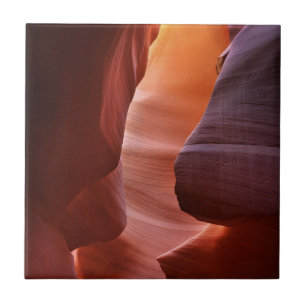 Antelope Canyon-spleetformaties Tegeltje