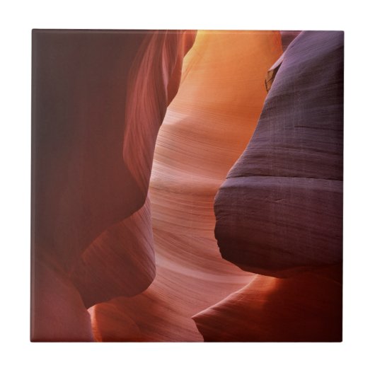Antelope Canyon-spleetformaties Tegeltje (Voorkant)