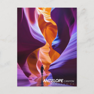 Antelope Canyon, Verenigde Staten Briefkaart