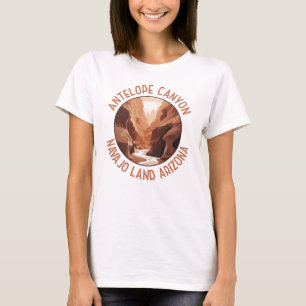 Antelope Canyon - Verstoorde cirkel T-shirt