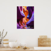 Antelope Canyon, VS Poster (Keuken)