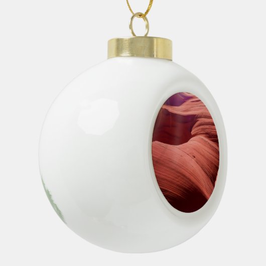 Antelope Canyon | Zazzle_Growshop. Keramische Bal Ornament (Links)
