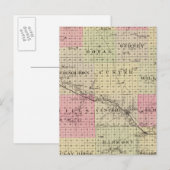 Antelope County, Nebraska Briefkaart (Voorkant / Achterkant)