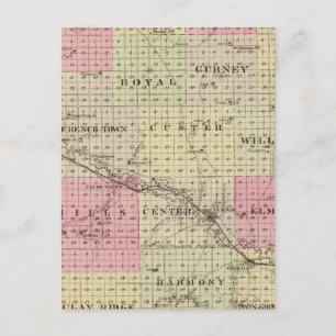 Antelope County, Nebraska Briefkaart