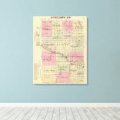 Antelope County, Nebraska Canvas Afdruk (Insitu (Houten vloer))