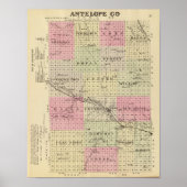 Antelope County, Nebraska Poster (Voorkant)