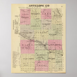 Antelope County, Nebraska Poster