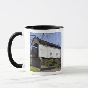 Antelope Creek overdekte brug, gebouwd in 1922 Mok