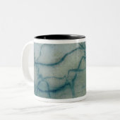 Antelope en Bison, Perigordiaan (grotschilderij) Tweekleurige Koffiemok (Voorkant links)