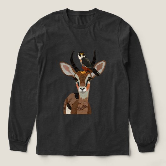 ANTELOPE & FALCON Tri-Blend SHIRT (Voorkant)