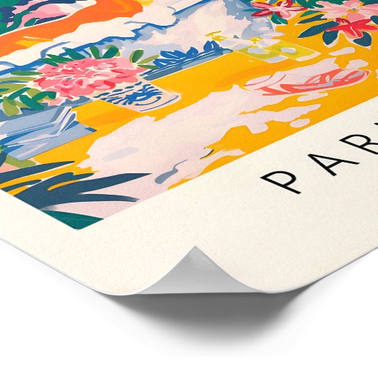 Antelope in badkuip Art Print, Matisse Art, Bathro Poster (Hoek)