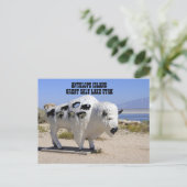 Antelope Island Great Salt Lake Utah-Briefkaart Briefkaart (Staand voorkant)