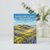 Antelope Island State Park Utah Briefkaart (Staand voorkant)