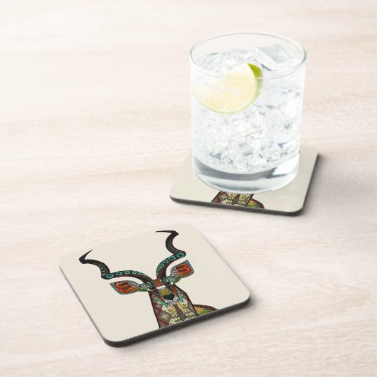 antelope ivoor onderzetter (Rechterzijde)