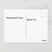 Antelope Jackrabbit leggen op gras Briefkaart (Achterkant)