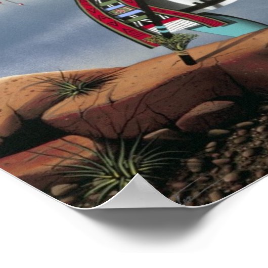 Antelope Kachina Poster (Hoek)
