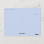 Antelope op een klif in Oman Briefkaart (Achterkant)