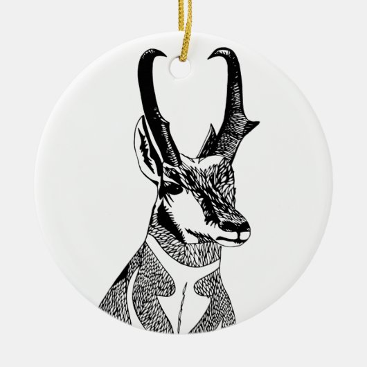 Antelope Ornament (Voorkant)