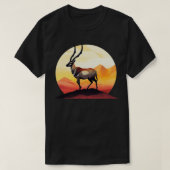 Antelope retro 5 t-shirt (Design voorkant)