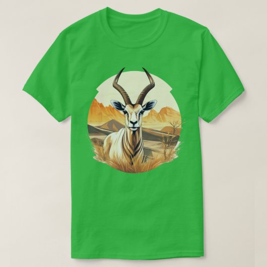 Antelope retro 6 t-shirt (Design voorkant)