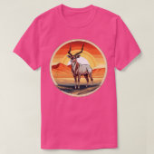Antelope retro t-shirt (Design voorkant)