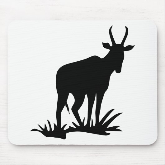 Antelope Silhouette Muismat (Voorkant)