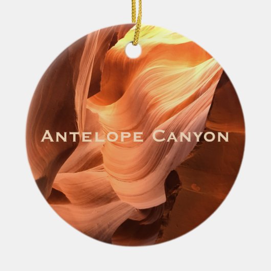 Antelope Slot Canyon Arizona Design Ornament (Voorkant)