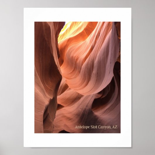 Antelope Slot Canyon, Arizona Poster (Voorkant)