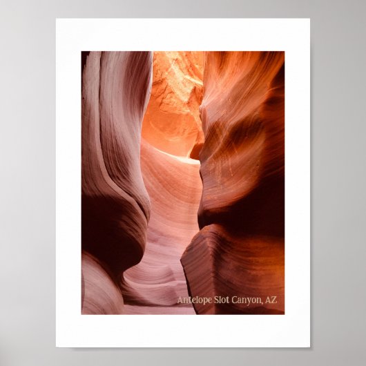 Antelope Slot Canyon, Arizona Poster (Voorkant)
