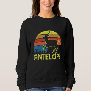 Antelope T-shirt Antelope Retro Sunset Style