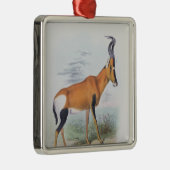 Antelope, uit 'The Book of Antelopes', Metalen Ornament (Rechts)