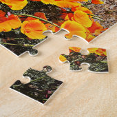 Antelope Valley California Poppy Reserve Puzzle Legpuzzel (Zijkant)
