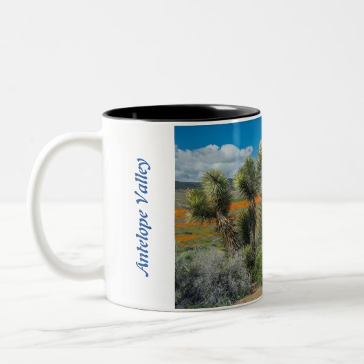 Antelope Valley Poppy Reserve Coffee Mok (Links)
