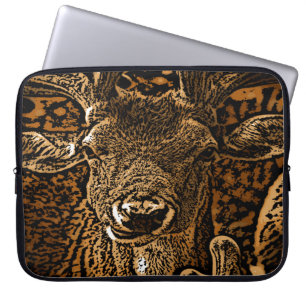 Antelope Wood Effect genaamd Ken Laptop Sleeve